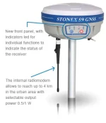 Stonex S9II RTK GNSS GPS 220 Channels with Trimble Version Mainboard - Image 4