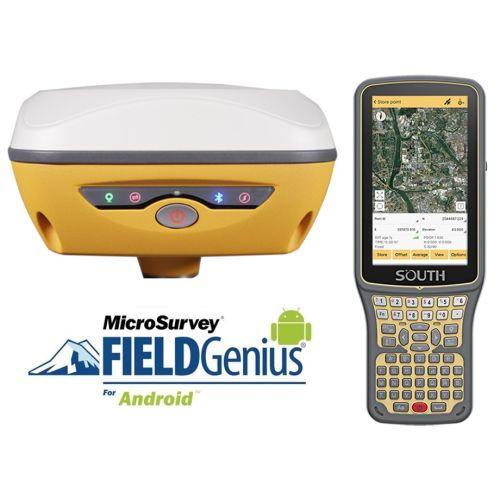 G4 GNSS, H6 Controller, Field Genius Software, pole & Bracket